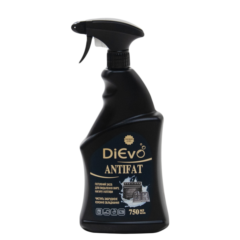 Засіб для видалення жирів AntiFat Premium з розпилювачем 750мл ТМ DiЄvo