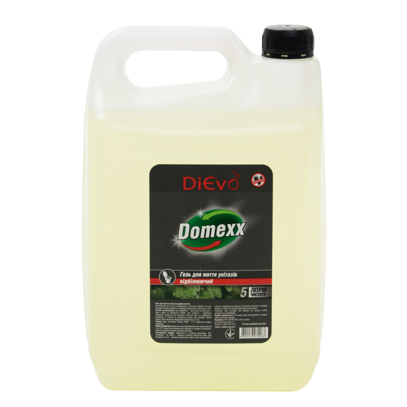 Гель для чищення туалету Domexx 5л ТМ DiЄvo