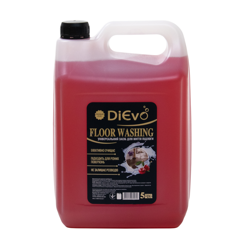 Засіб для миття підлоги Вишня Premium 5л ТМ DiЄvo